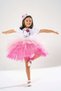 Hello Kitty Themed Girl's White Birthday Dress & Party Costume with Crown Gift