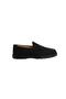 Black Black Nubuck Daily Rok Loafer Shoes-Black Summer Light Comfortable Shoes - 6