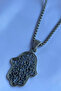 Fatma Ana Hand Handcrafted Stainless Steel Chain Men's Necklace - 4