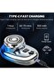 Mini Electric Razor for Men – Fast Charging Portable Trimmer, Wet & Dry Use, Digital Display, Stai - 5