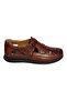 Tan Leather Men's Lightweight Summer Sandals Shoes - 3