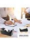 Desk Tape Dispenser, Non-Skid Base Tape Roll Dispenser for School, Home, Office - 6