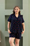 Plus Size Short Sleeve Milan Shirt Pajama Set - Super Soft Fabric- Strawberry Pattern Pajamas - 6