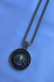 Viking Run with Lion Handcrafted Stainless Steel Chain Men's Necklace - 5