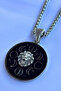 Lion Moon Phases Handcrafted Stainless Steel Chain Men's Necklace - 3