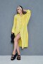 Women's Yellow Oversize Tunic Shirt Dress Suitable for Hijab (Order 2 Sizes Smaller)3282528 - 5