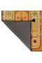 Nora Art Beige Themed Abstract Patterned Tasseled Woven Base Carpet Noraart47Beige - 5