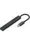 USB-C Multiport Hub, Lightweight 4-in-1 OTG Adapter, LiteHub-4-BLACK - 2
