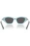 Co. Women's Sunglasses 4231-U 8055/S4 53-17, Cat Eye Black Acetate Frame - 5