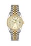 2046 Women's Metal Calendar Wristwatch - 2