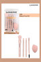 5-Piece Daily Makeup Brush Set + Soft Makeup Sponge 1080- Suitable for Wet & Dry Use (Sponge) - 2