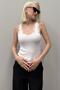 White Lace Basic Women's Undershirt Sh251 - 4