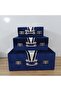 Dowry Chest Bag Suitcase Bride Groom Bundle Chest 3 Piece 0129 - 2