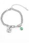 316L Stainless Steel Evil Eye Beaded Clover Bracelet