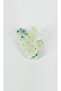 Women's Flower Detailed Water Green Latch Buckle /Summer Creation/High Quality/ 8 cm - 4