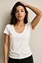 Women's 100% Cotton 3 Pack Short Sleeve Round Neck T-Shirt - 6