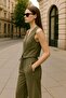 Linen Suit - Khaki Vest & Trousers Double Combination - Modern Fit Summer Stylish Suit - 5