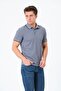 Men's 4-Pack Pocketless Polo Neck T-Shirt Slim Fit Breathable Fabric No Curling Neck T-Shirt - 4