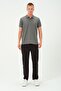 Men's Polo Neck T-Shirt Relaxed Cut Printed T-Shirt - 5