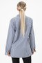 Women's Patterned Solid Colored Shirt - 4