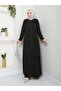 Plus Size Mother's Dress with Fan Stones - 6