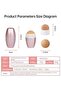 Prime Oil-Absorbing Volcanic Face Roller Reusable Oily Skin Control Roller Excess Shine Rolling Remo - 2
