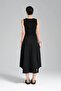 Women's Design Bell Skirt with Pockets and Zipper Detail - 7