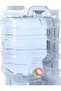 Gallon Large Capacity Clear Plastic Water Tank - Durable PC Material, Spigot Equipped, Ideal for Cam