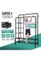 Heavy Duty Clothes Rail, Sturdy 120KG Black Metal Clothes Rack With Double Hanging Clothing Ra - 3