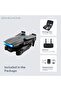 Drone with HD E99 Camera Black Screen Remote Control Case and Battery Pack - 7