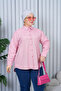 Women's Hijab Loose Cut Shirt - Dried Rose
