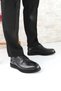 Genuine Leather Black Men's Classic Shoes - 6