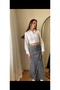 6001 Skirt Front Button Cross) - 5