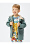 Hooded Raincoat Cotton Lined with Pockets