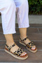 Yk 01 Straw Flat Bottom Sandals - 2
