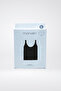 Men's Black Basic Plain 100% Cotton Undershirt - 4
