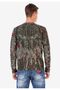 Cl466 Patterned O Neck Sweatshirt - 2