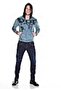 Cl279 Printed Stone Embroidered Men's Hooded Sweatshirt - 4