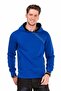 Cl329 Hidden Collar Zippered Hooded Sweatshirt - 2