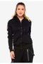 Wl211 Hooded Zippered Striped Sports Tracksuit