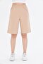 Woman's cotton capri beige 7003-b - 4