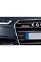 SQ3 شعار مصراع أمامي باللون الرمادي والأحمر متوافق مع شعار Audi - 3