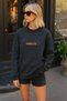 Lenithra Naruto Anime Back Printed Unisex Oversize Smoked Sweatshirt - 2