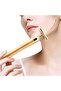 24k Golden Beauty Bar Face Massager, Electronic Facial Roller Y-shape Waterproof Micro Vibrati