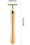 24k Golden Beauty Bar Face Massager, Electronic Facial Roller Y-shape Waterproof Micro Vibrati - 7
