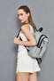 Unisex Waterproof Fabric Backpack - Medium Size Daily, School and Sports Bag - 6