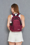 Unisex Waterproof Fabric Backpack - Medium Size Daily, School and Sports Bag - 4
