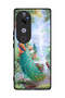 غطاء حماية لهاتف Vivo V40 5G بتصميم الطاووس