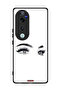 غطاء حماية لهاتف Vivo S19 Pro 5G برسومات عيون فنية