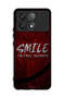 Xiaomi Redmi K70E 5G Protective Case Cover Smile Its Free Therapy